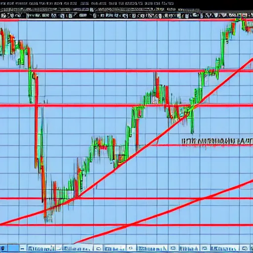 Image similar to best stock trading chart pattern, technical drawing, high details