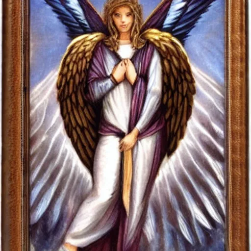 Image similar to archangel auriel holding your hand