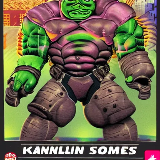 Image similar to krang small soldiers 1 9 9 7 japanese vhs cover art