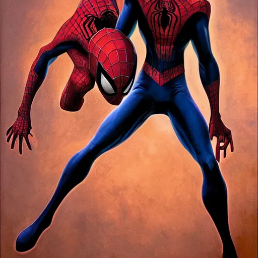 Prompt: The Amazing Spider-Man (2012) gerald brom