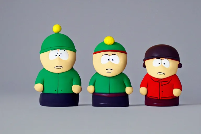 Image similar to Southpark in claymotion