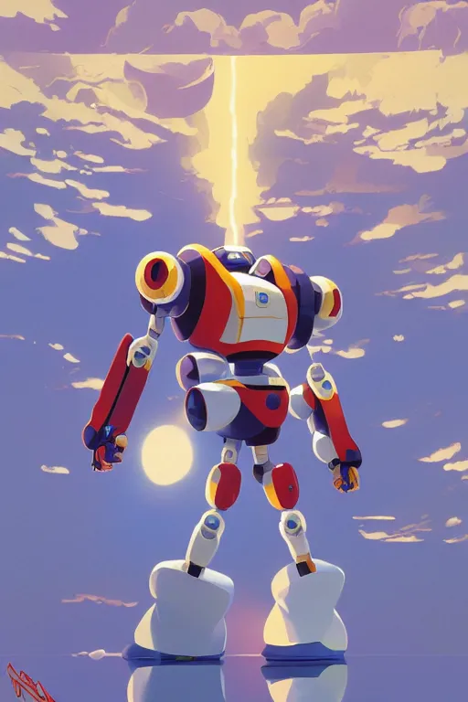 Image similar to metabots medabots medarotto medarot robot minimalist comics, behance hd by jesper ejsing, by rhads, makoto shinkai and lois van baarle, ilya kuvshinov, rossdraws global illumination ray tracing hdr radiating a glowing aura