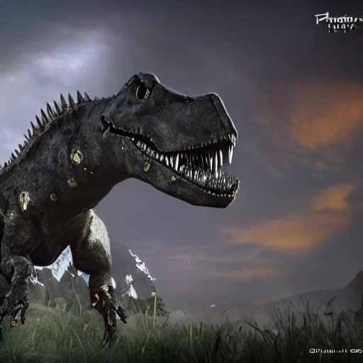 Prompt: promptosaurus rex