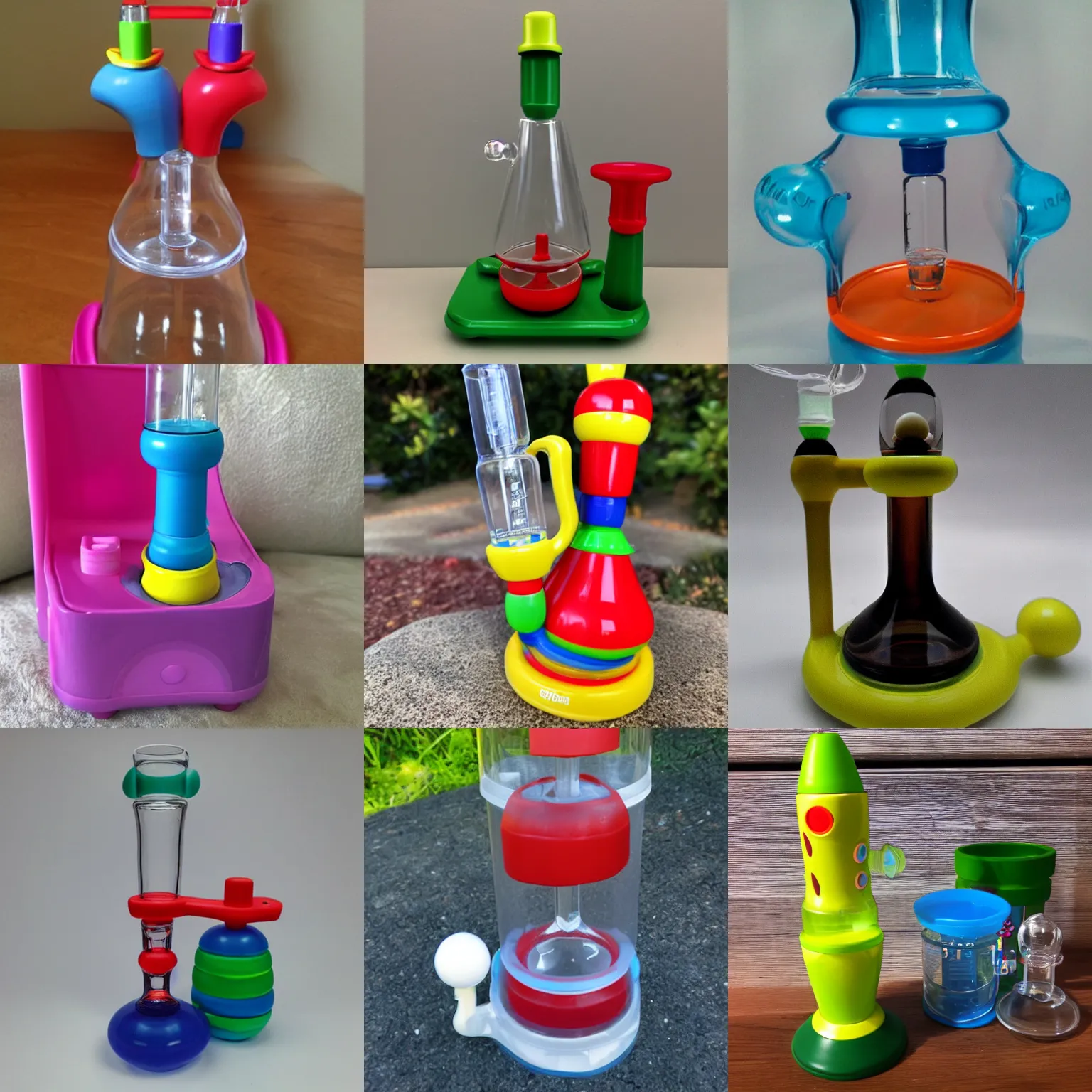 Prompt: fisher price my first bong