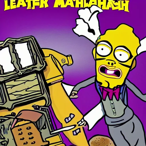 Image similar to Leatherface Saturday morning cartoon show