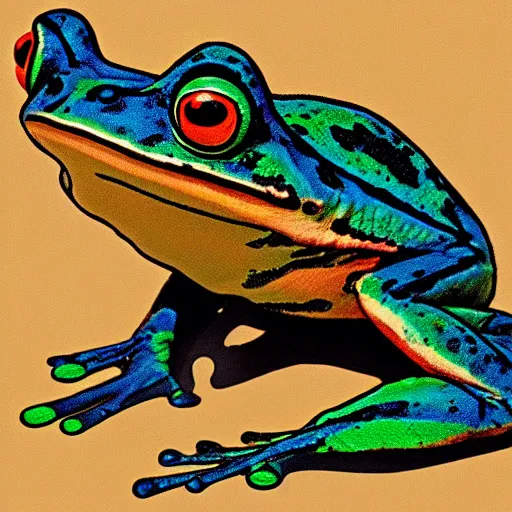 Image similar to frog bitcon