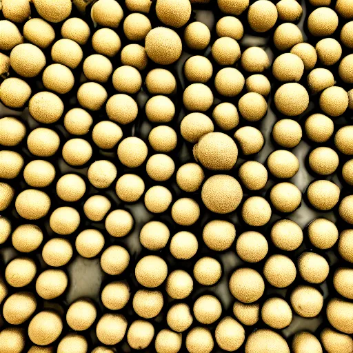 Image similar to army of balls containing universes, 5 5 mm