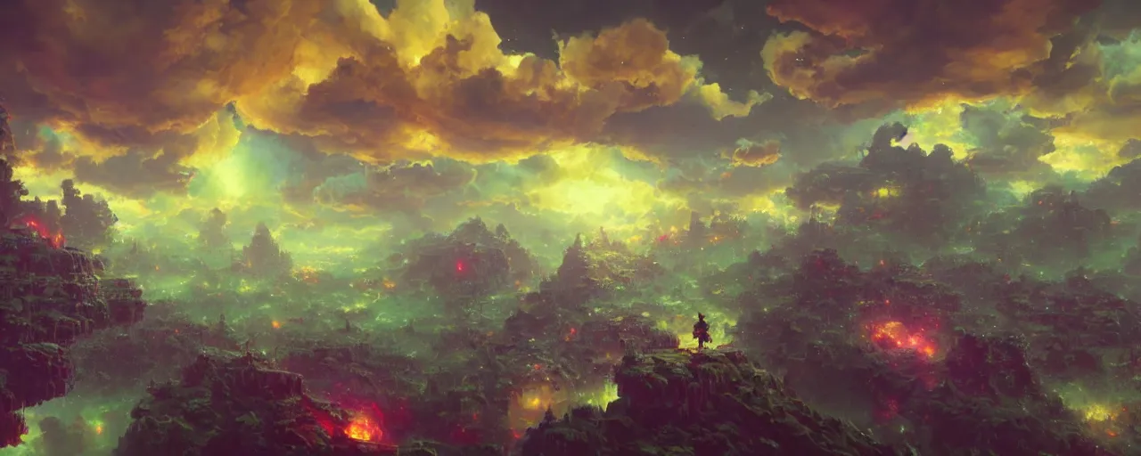 Image similar to ” tileable clouds, [ cinematic, detailed, epic, widescreen, opening, establishing, mattepainting, photorealistic, realistic textures, octane render, art by paul lehr ] ”