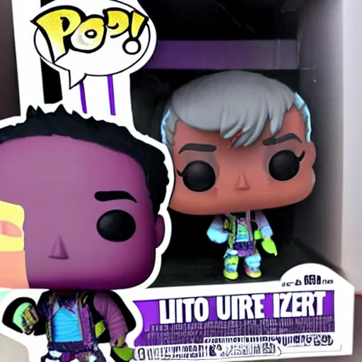 Image similar to lil uzi vert funko pop