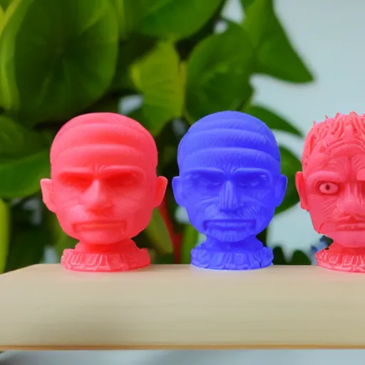 Image similar to photo of a 3 d resin printed toy