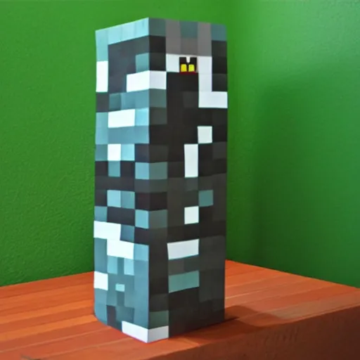 Image similar to minecraft rocket ship