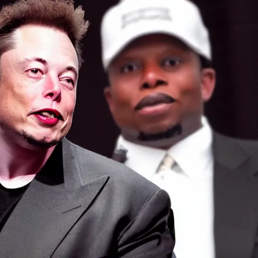 Prompt: african american elon musk