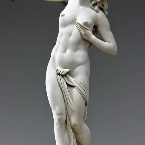 Image similar to greek goddess marble statue