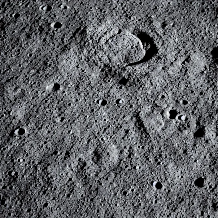 Image similar to wide angle view of the moon with punisher symbol embossed in the lunar surface