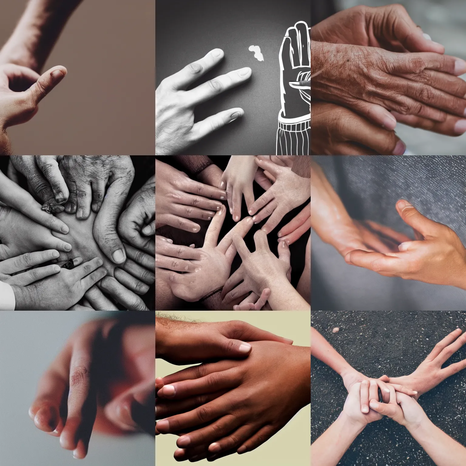 Prompt: a detailed photograph of a human hand