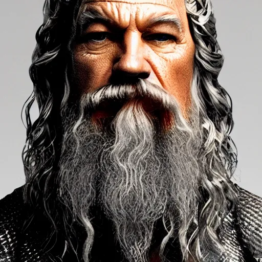 Image similar to aquaman gandalf, dslr profile photo