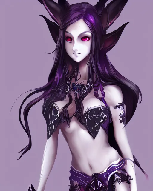 Image similar to elven dark elf girl, in the style of sumihei, tokyo ravens style, dynamic lighting, fantasy concept art, trending on art station, stunning visuals, ultra detailed