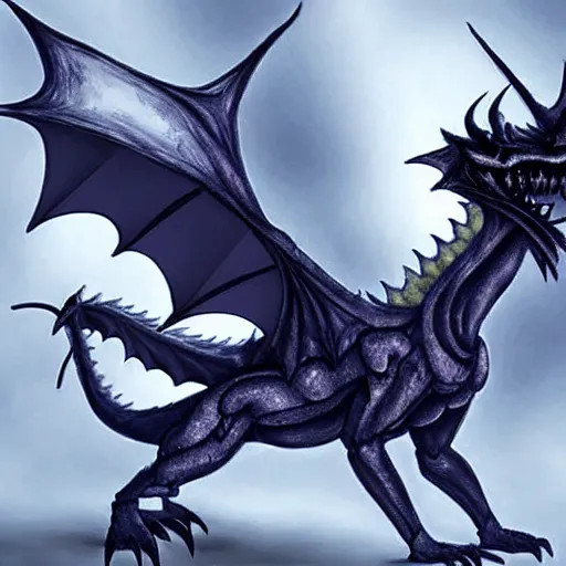 Prompt: ghost dragon