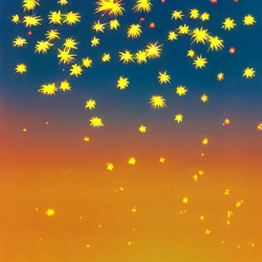 Image similar to Okinawa Sky and fireworks by Hiroshi Nagai