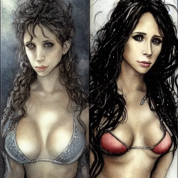 Image similar to a highly detailed portrait of jennifer love hewitt in the style of luis royo and in the style of charles dana gibson.