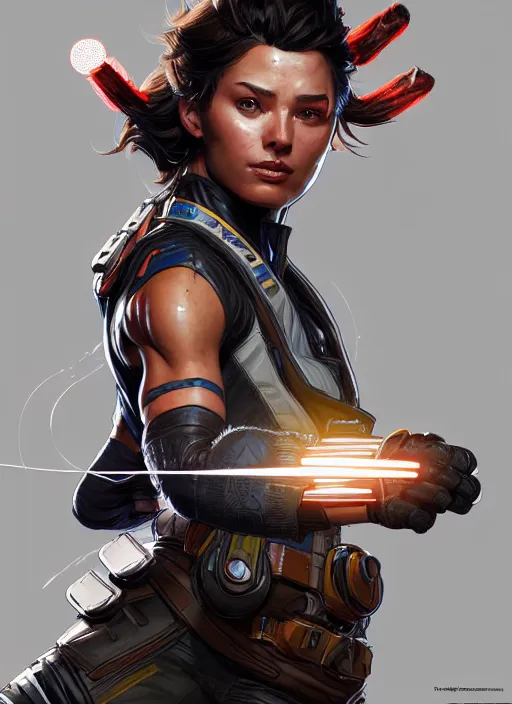 Prompt: portrait of apex legends wolverine, intricate, elegant, glowing lights, highly detailed, digital painting, artstation, glamor pose, concept art, smooth, sharp focus, illustration, art by artgerm and greg rutkowski, artey freytag