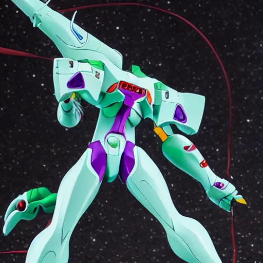 Image similar to evangelion unit 0 0, highly detailed, studio gainax,