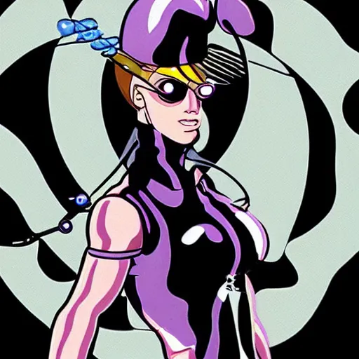 Prompt: brittany spears as aeon flux