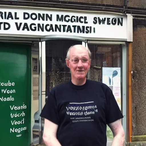 Image similar to photo of donald watson founder of the vegan society