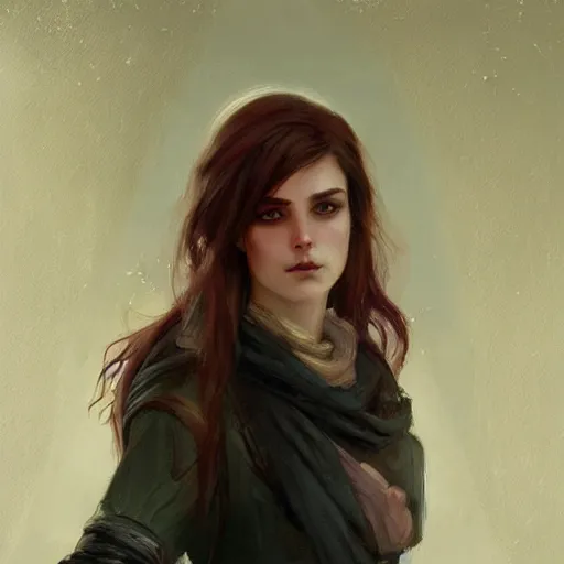 Prompt: a painting in the style of charlie bowater, and in the style of stephen bauman, and in the style of john william waterhouse. smooth, sharp focus, semi - realism.