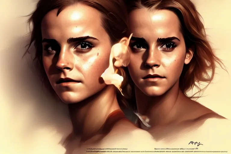 Prompt: emma watson inside a menu, hyper detailed, digital art, artstation, cinematic lighting, studio quality, smooth render, by artgerm, greg rutkowski, boris vallejo