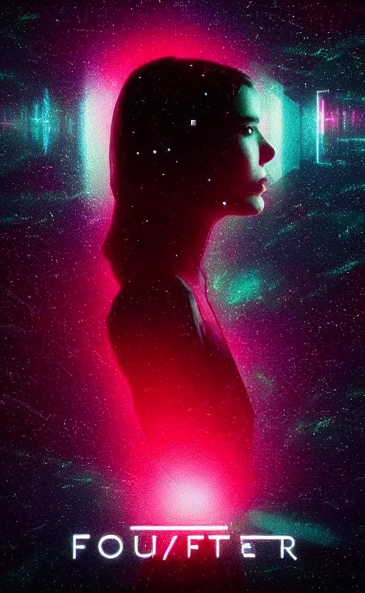 Image similar to a love affair with doubt, dark retrowave, glitch art, interstellar, beautifully lit, by Sofonisba Anguissola, artstation, unreal engine