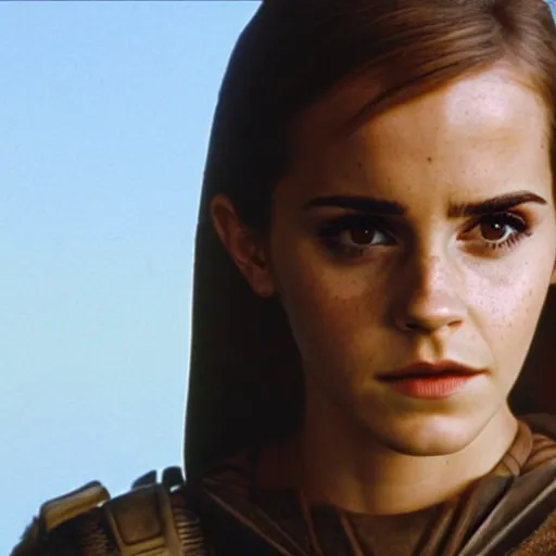 Image similar to beautiful still of Emma Watson in Stargate SG-1