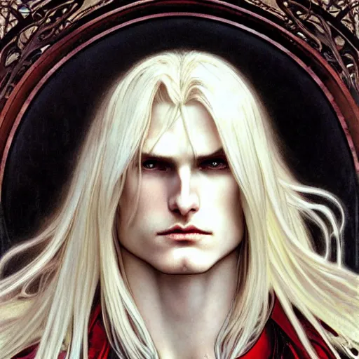 portrait of dante from devil may cry, medium length, Stable Diffusion