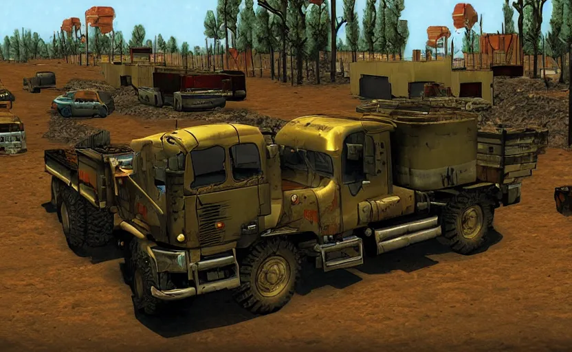 Image similar to hard truck apocalypse the game 2 0 0 5,