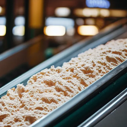 Prompt: a jar of mayonnaise on an escalator. close - up on the jar of mayonnaise. photorealistic, 8 k