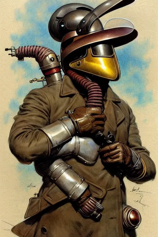 Image similar to (((((1950s the rocketeer . muted colors.))))) by Jean-Baptiste Monge !!!!!!!!!!!!!!!!!!!!!!!!!!!