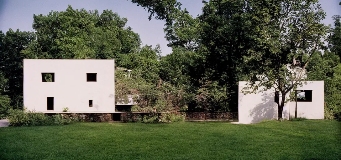 Image similar to farmhouse designed by buckminster fuller. landscape design by salvador dali. fujinon premista 1 9 - 4 5 mm t 2. 9. portra 8 0 0.