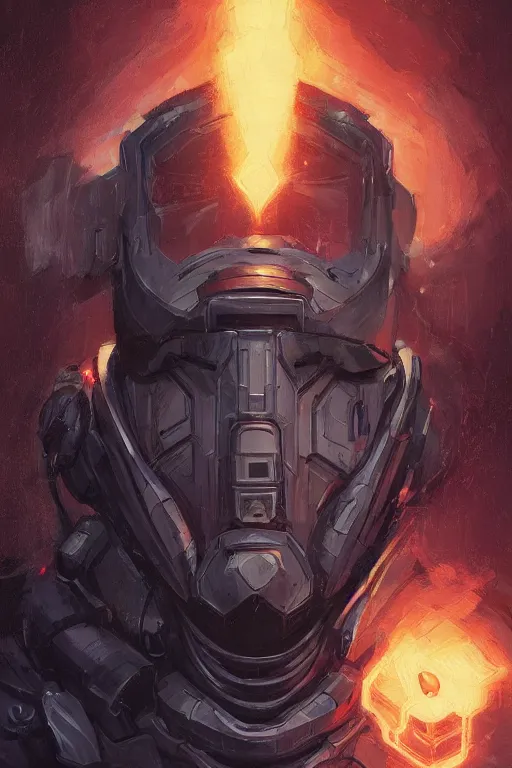 Prompt: Portrait of John Brown with a beard wearing futuristic power armor, fantasy, intricate, highly detailed, digital painting, trending on artstation, sharp focus, illustration, style of Stanley Artgerm and Greg Rutkowski and Dan Mumford