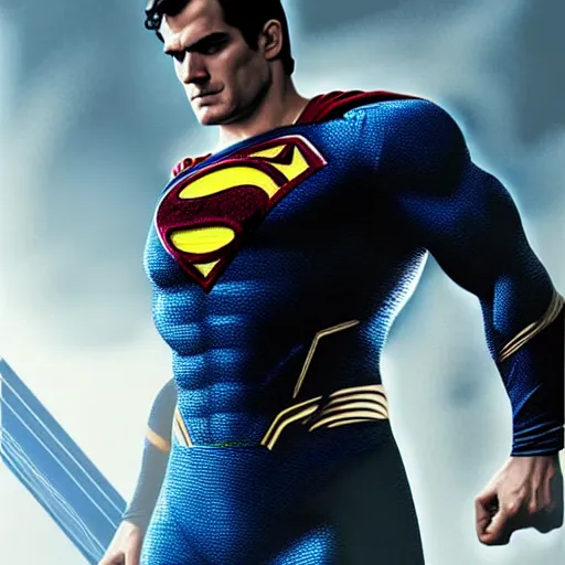 ArtStation - Superman (Henry Cavill)