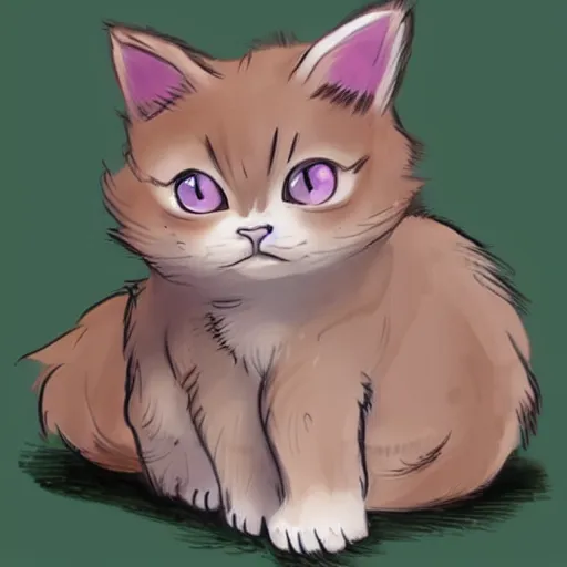 Image similar to munchkin cat fursona