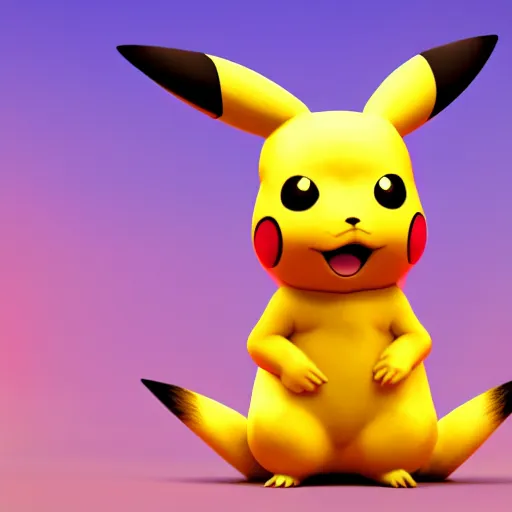 Prompt: photography of a realistic pikachu animal, ultra detailed, 8 k, cinematic lighting, natural background, trending on artstation, pokemon