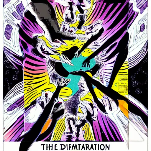 Image similar to the 4 th dimension ilustrated