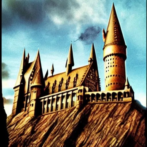 Prompt: Hogwarts after the battle of Hogwarts