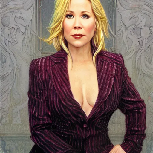 Image similar to Christina Applegate, by Mark Brooks, by Donato Giancola, by Fiona Stephenson