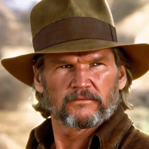 Image similar to jeff bridges as indiana jones