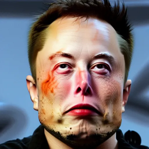 Prompt: Elon musk zombie