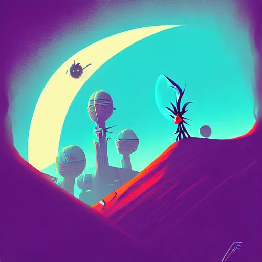 Image similar to curled perspective digital art of palestina by anton fadeev from nightmare before christmas