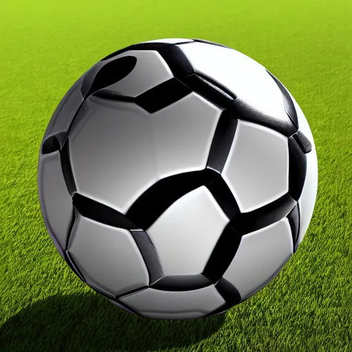 Image similar to screaming soccer ball