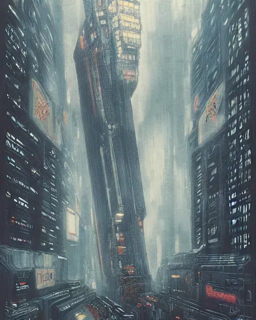 Prompt: blade runner by john alvin, hyper detailed