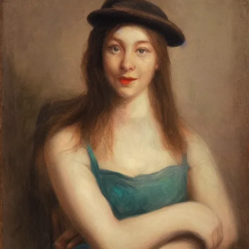 Image similar to portrait of the perfect woman